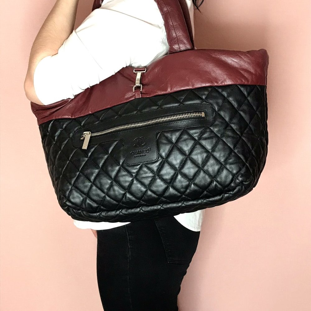 ❌❌sold❌❌CHANEL Coco Cocoon Leather Reversible XL
